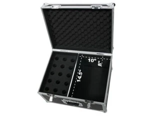 OSP ATA 15-Slot Space Microphone ATA Road Flight Tour Travel Transport Mic Case - Picture 1 of 5