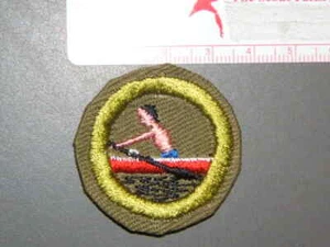 Boy Scout Merit Badge Rowing circa '46-'59 6994T - Picture 1 of 1