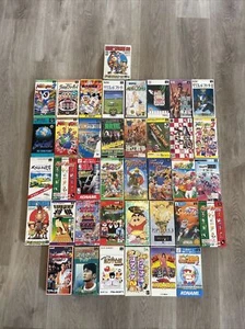 Lot Of 39 Nintendo Super Famicom Japan SNES Games Boxes Manuals & Inserts Clean - Picture 1 of 24
