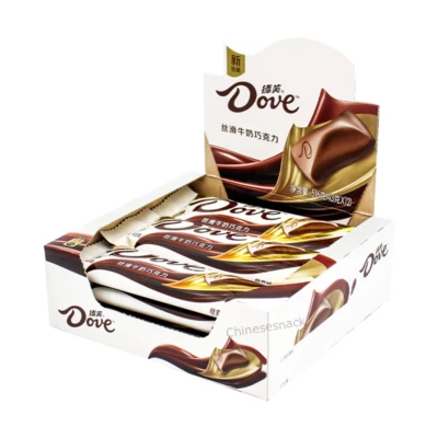 12 Bars x 43g Dove Milk Chocolate Candy Bars Bulk Birthday Casual Party Present - Image 1 of 4