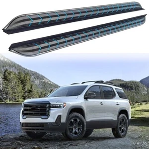 2PCS Side Step fits for GMC Acadia 2018-2023 Running Board Aluminium - Foto 1 di 6