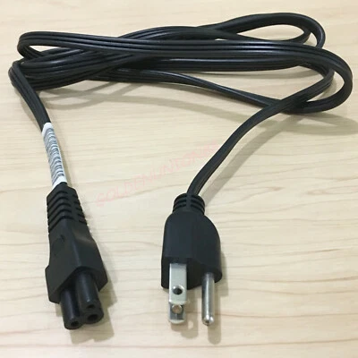 6ft US AC power cord plug to C5 3prong connector 10A for Computer Desktop PC - Image 1 of 4