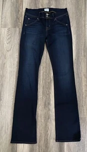 Hudson Beth Baby Bootcut Jeans 28 Dark Wash Stretch Denim NWOT $195 MSRP New - Picture 1 of 6