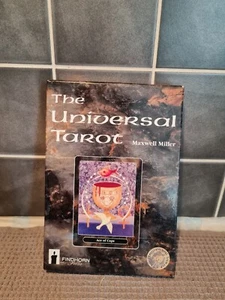 El Tarot Universal 1995 Original Intacto con Libro Maxwell Miller Cartas del Tarot - Imagen 1 de 4