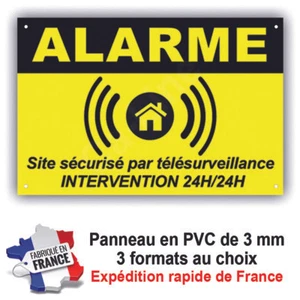 Vidéo surveillance Alarme maison télé surveillance protection propriété Panneau - Imagen 1 de 1