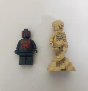Lego Marvel Spider-Man 2099 (Miguel) / Sandman SH539 SH547 Minifigures Original - Imagen 1 de 4