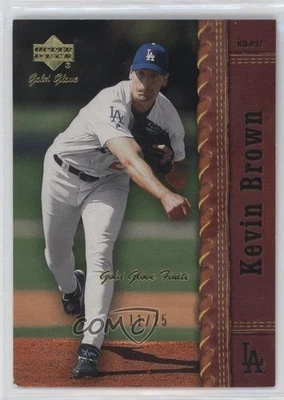 2001 Upper Deck Luva de Ouro Finita 11/25 Kevin Brown #64 0oc8 - Imagem 1 de 3
