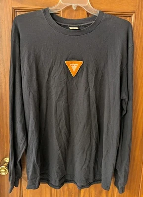 Camiseta vintage Pearl Jam 1998 Yield bordada manga larga azul marino para hombre XL yunque Foto 1 de 4