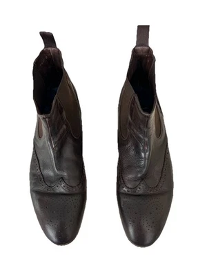 Paul Smith Boots Mens Size 9 Brown Leather Wing Tip Style Handcrafted In  Italy - Image 1 of 4