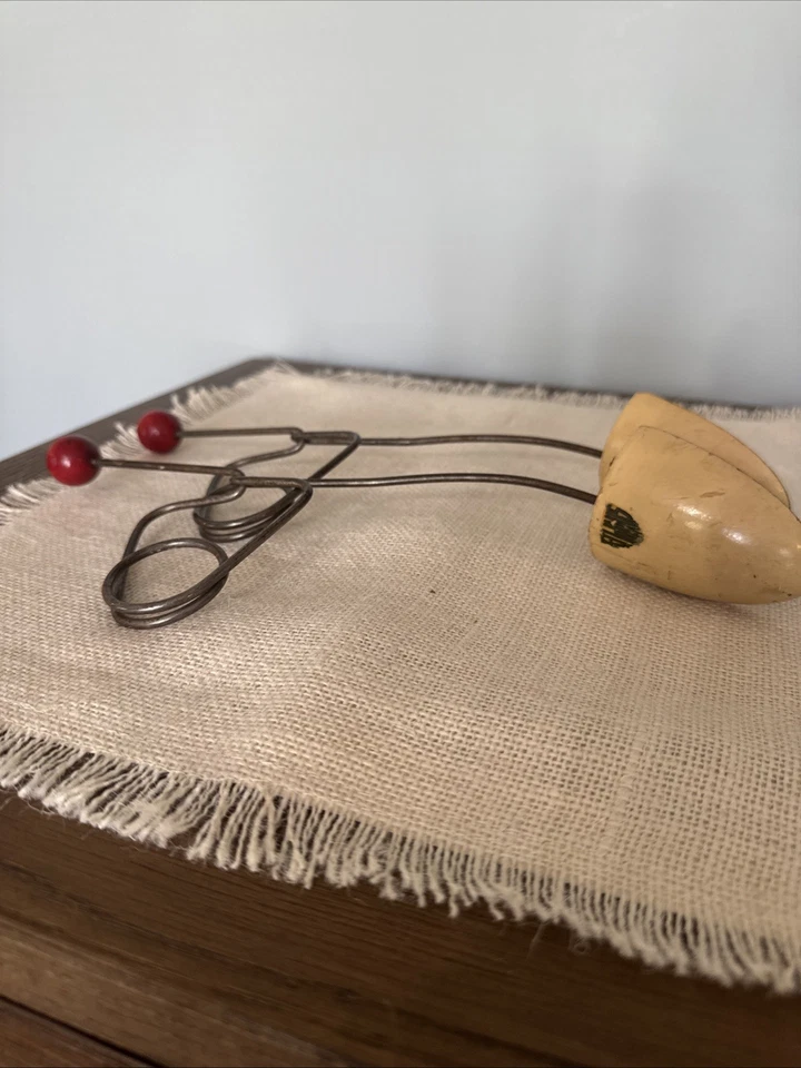 Lote de 2 camillas zapatos de alambre vintage para dama Foto 1 de 4