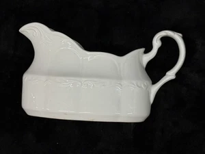 J & G Meakin Sterling Colonial English Ironstone 8" Gravy Boat England VTG - Picture 1 of 6