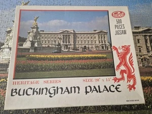 VINTAGE PHILMAR HERITAGE SERIE PUZZLE BUCKINGHAM PALACE 500 TEILE - Bild 1 von 5