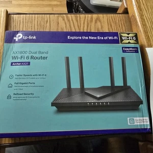 TP-LINK Archer AX1800 1201Mbps 4 Port 574Mbps Wireless Router (AX1800 ) - Afbeelding 1 van 3