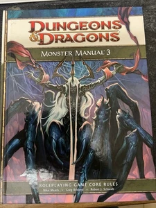 Monster Manual 3 : A 4th Edition D&D Core Rulebook by Mike Mearls (2010,... - Bild 1 von 3