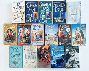 Lot of 16 Medieval Theme Historical Romance British Love Stories Paperback - Picture 1 of 7