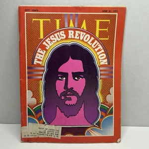 JUNE 21 1971 TIME MAGAZINE THE JESUS REVOLUTION MOVEMENT, ARTIST LONNIE FRISBEE - Picture 1 of 9