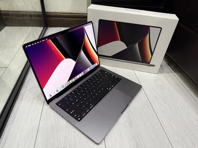 Apple MacBook Pro Retina 14" 2021 2TB SSD 32GB Ram 10C CPU 14C GPU M1 Pro - Grey - Image 1 of 4