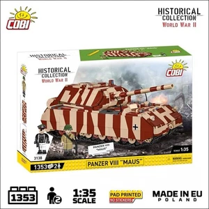 Cobi 3138 1:35 World War II - PANZER VIII MAUS Construction Kit 1342 Pieces - Picture 1 of 4