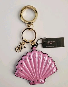Victoria's Secret Pink Sea Shells Vs Keychain Rhinestones Sparkle New - Picture 1 of 4