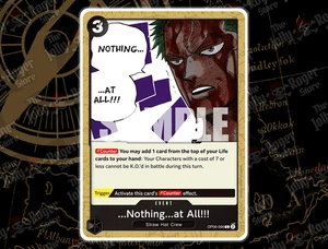 OP06-096 - ...Nothing...at All!!! | ONE PIECE Card Game - Picture 1 of 2