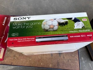 Sony Multi Region RDR-HXD890 160GB HDD Freeview HDMI DVD Recorder Pause Live PVR - Picture 1 of 3