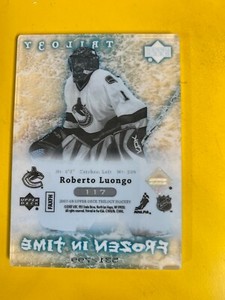 D62301  2007-08 Upper Deck Trilogy #117 Roberto Luongo #/799