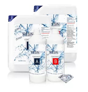 RESINA EPOSSIDICA LIQUIDISSIMA TRASPARENTE 800GR A+B PER DIY, BIJOUX e FAI-DA-TE - Foto 1 di 12