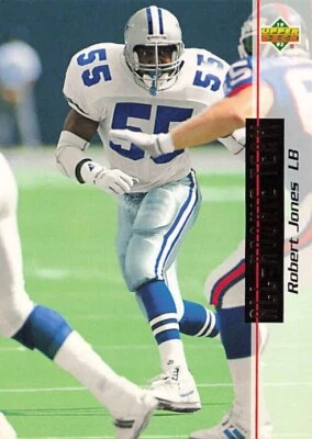 1993 Upper Deck Football Card #44 Robert Jones ART - Image 1 of 2