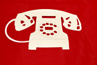 Tim Holtz Die Cuts * Vintage Telephone Set Of 8* Black, White Or Kraft Cardstock