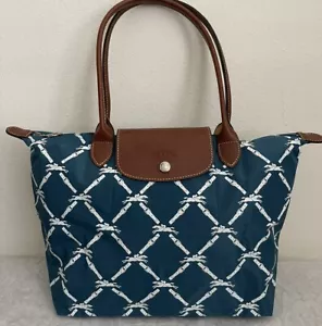 Bolso de Mano Longchamp Le Pliage Nylon Estampado de Caballo Nuevo sin Etiquetas (Exclusivo de Nordstrom) - Imagen 1 de 14