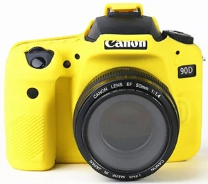 for Can&n EOS 90D DSLR Camera Silicone   Skin Case Body Cover Protector - Picture 1 of 43