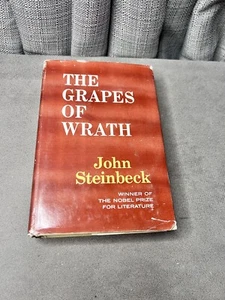 The Grapes of Wrath by John Steinbeck 1939 Viking Press 1st US Book Club - Picture 1 of 16