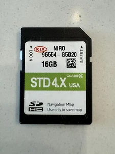 96554-G5020 Kia Niro SD Card Navigation GPS MAP 2017- 2019 - Picture 1 of 2