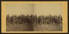 Photo Of Stereograph,Camp Scene,Fort Monroe,American Civil War,Zouaves,C1861