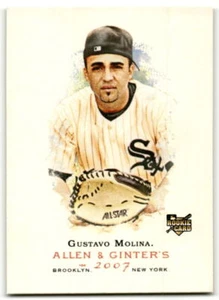 2007 Topps Allen & Ginter #334 Gustavo Molina Chicago White Sox Rookie - Picture 1 of 2
