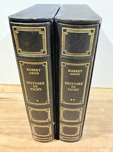 2 wunderschöne Bücher (von Robert Aron) Geschichte von Vichy - Bild 1 von 5