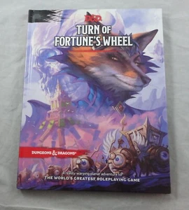 Dungeons & Dragons 5th Edition 5E D&D Turn of Fortune's Wheel Adventure (HC) - Picture 1 of 1