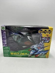 DC Batman Batjet Vehículo Mattel 2003 Sellado en Caja Avión de Juguete - Imagen 1 de 6