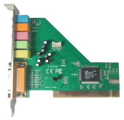 LogiLink® PCI Soundkarte 5.1 6-Kanal mit Gameport PC0027B - Bild 1 von 3