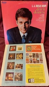 JACK JONES "L.A.BREAK DOWN" "PREMIUM QUALITY USED LP (NM/VG+) - Picture 1 of 3