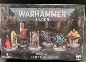 Warhammer 40k Battlezone Objectives Games Workshop Terrain Markers - Picture 1 of 11