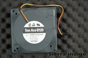 95P2111 IBM Tape Fan San Ace B120 109BF12T2H141 4-Pin 4-Wire - Picture 1 of 1
