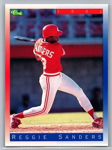 1992 Classic II #T72 Reggie Sanders Cincinnati Reds - Picture 1 of 2