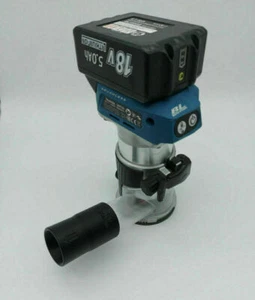 Staubsaugeradapter Staubsaugeranschluss Adapter für Akkufräse Makita DRT50 - Bild 1 von 36