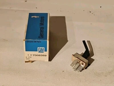 Interruptor de control de calefacción Pontiac GM 1969 parte # 7308359 Foto 1 de 4