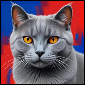 30 Custom France Inspired Cat Art Personalized Address Labels - Picture 1 of 1