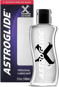Lubricante de Silicona Astroglide (5oz), X Lubricante Personal Premium, Impermeable - Imagen 1 de 3