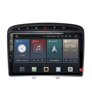 Für Peugeot 308 408 RCZ 9" Touchscreen Android Autoradio GPS Navigation CarPlay - Picture 1 of 10