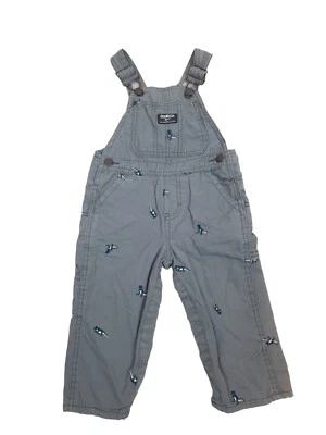 Комбинезон плотника Oshkosh B'Gosh жилет вышитый динозаврами для мальчиков 18 месяцев - Изображение 1 из 4