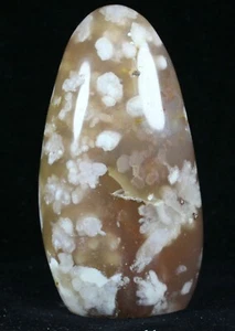 Copo de nieve natural flor de cerezo ágata druzy losa Reiki de Madagascar - Imagen 1 de 8